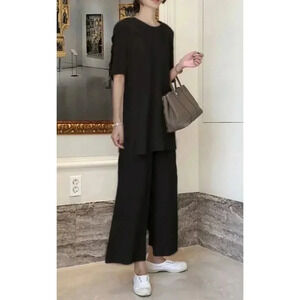 {Jolt} Womens Wide Leg Rayon Pants Size Large